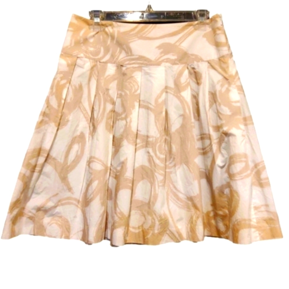 BANANA Republic pleated cotton skirt size 4